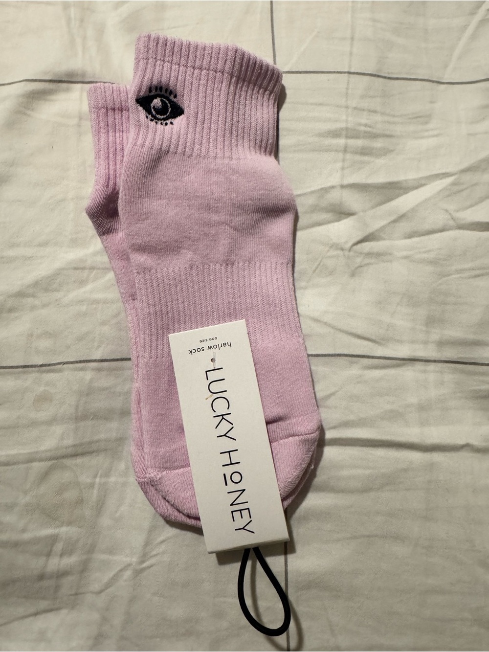Lucky Honey NWT grip socks